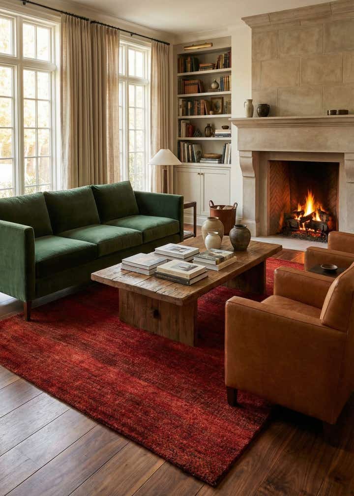 4' 8 x 6' 5 Juma Wool Rug