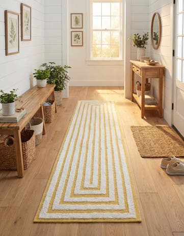 Yellow Sabrina Soto Casa Toluca Runner Rug