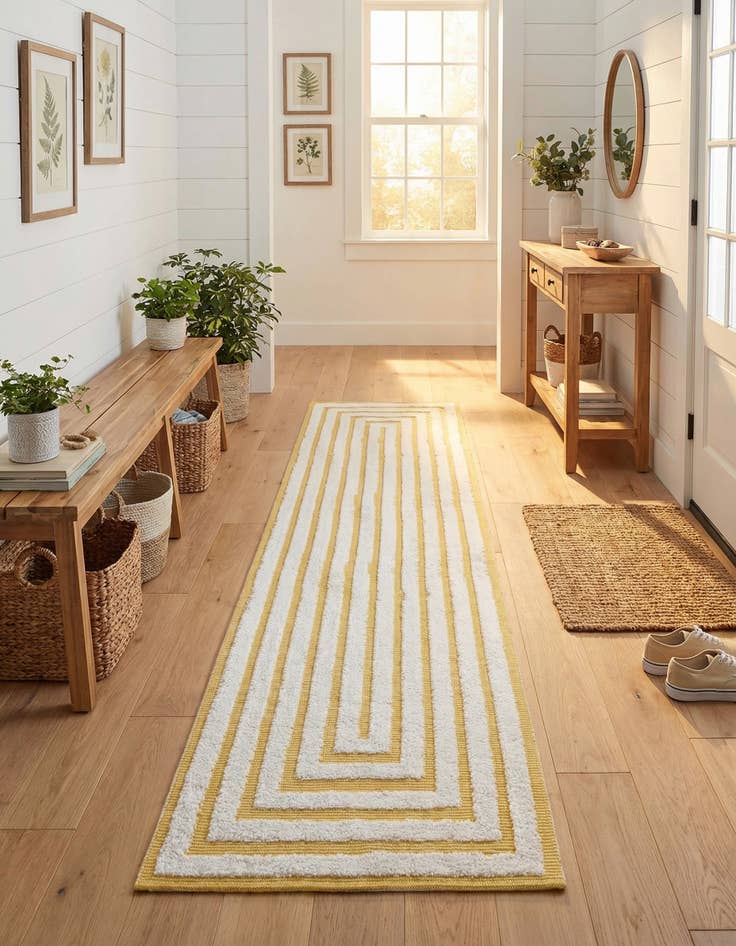 Detail image of  2' 7 x 12' Sabrina Soto Casa Toluca Runner Rug