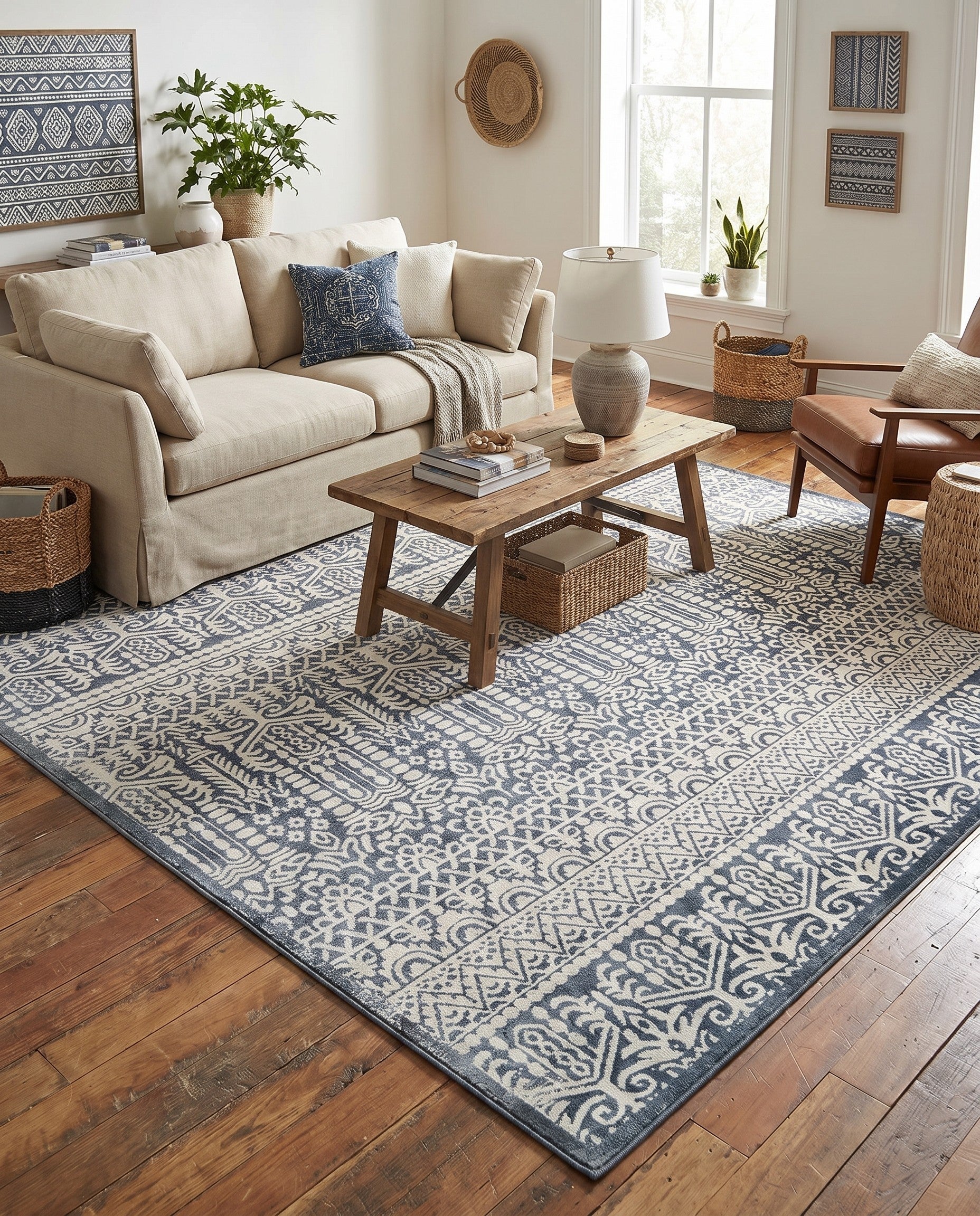 Jill Zarin 7' 10 x 7' 10 Uptown Cloisters Square Rug