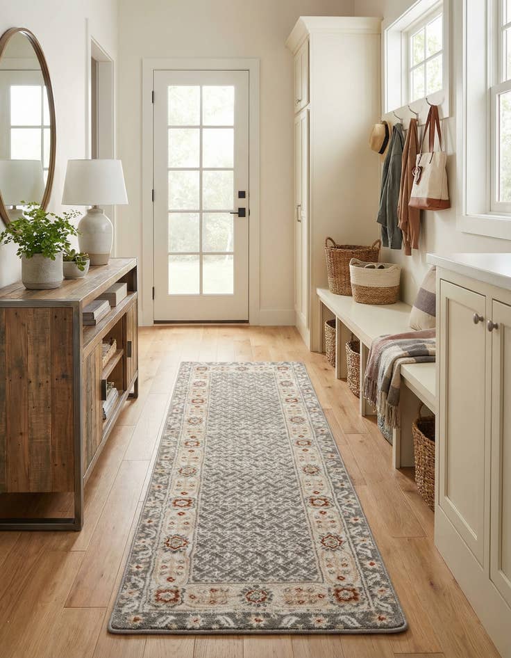 Detail image of 2' x 6' Charlotte Runner Rug