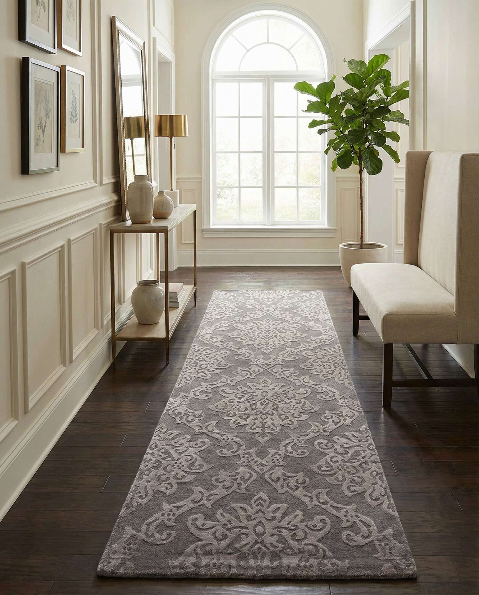 2' 10 x 9' 11 Hand Knotted Darya Wool Runner Rug