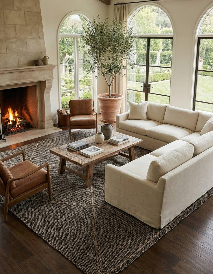 Detail image of  10' x 14' 6  Hand Knotted Moroccan Wool Rug