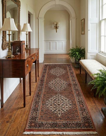 2' 5 x 6' 11 Bidjar Wool Runner Rug