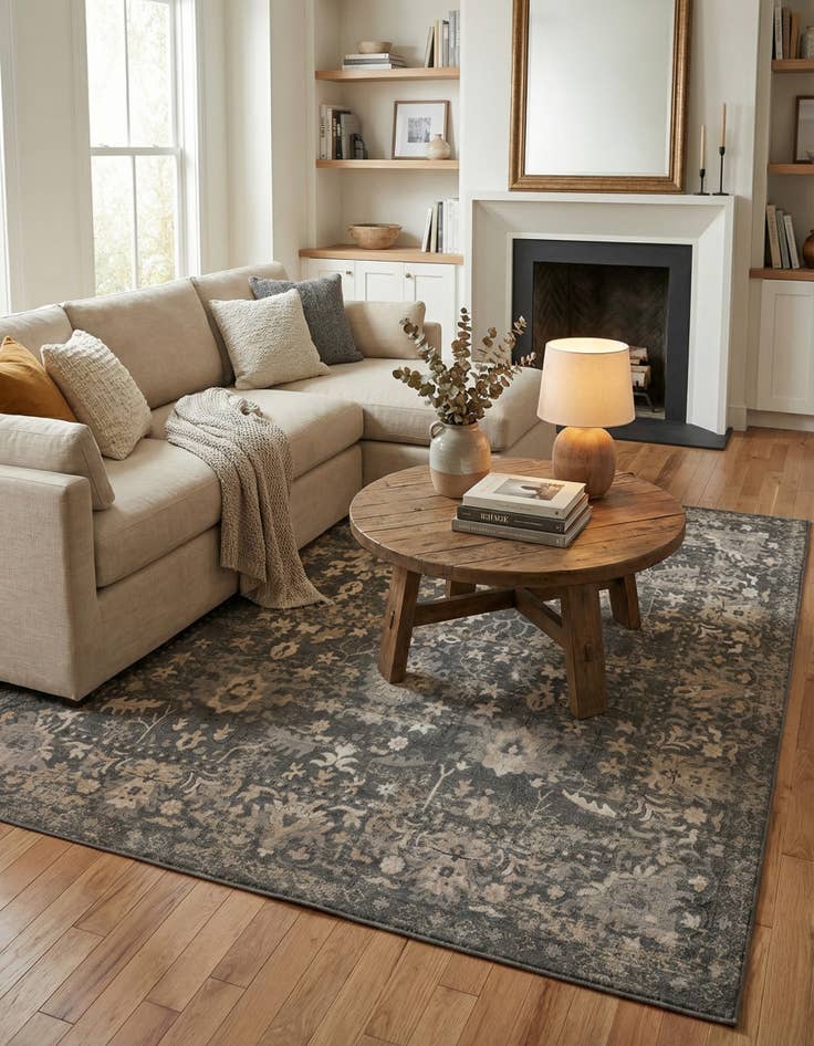 Detail image of  13' x 13' Oregon Square Rug