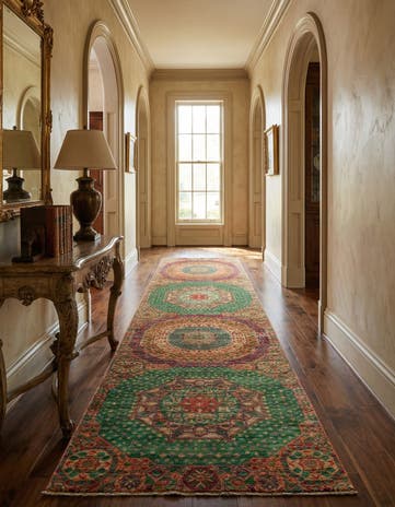 2' 6 x 10' 6 Amina Wool Runner Rug