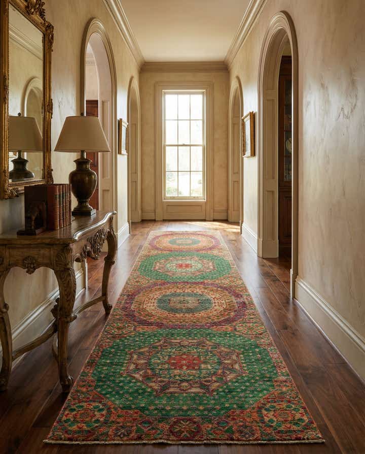2' 6 x 10' 6 Amina Wool Runner Rug