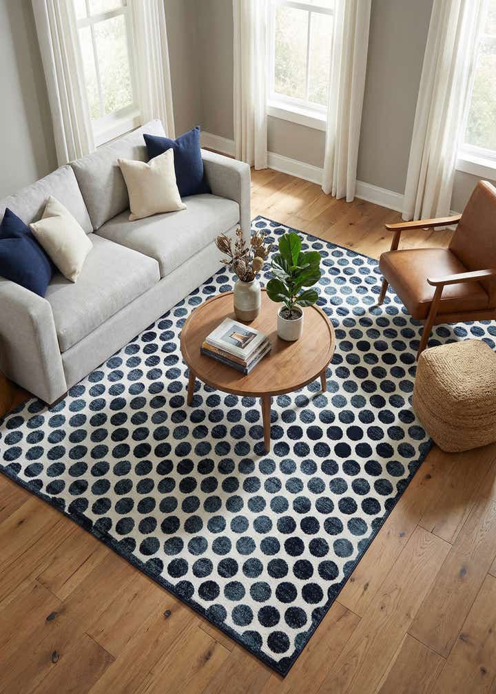 9' x 12' Easy-Clean Sabrina Soto Indoor / Outdoor Rug