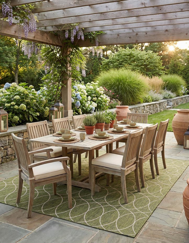 10' x 14' Easy-Clean Lattice Indoor / Outdoo...