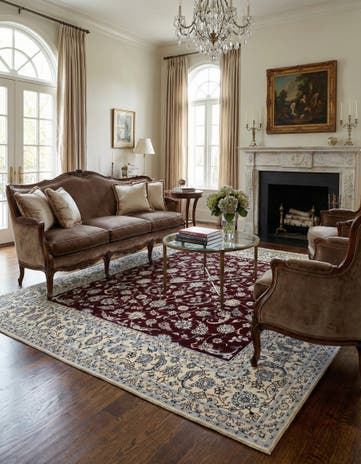 8' 6 x 8' 7 Nain Rug