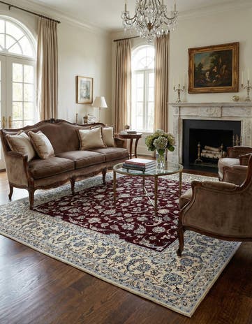 8' 6 x 8' 7 Nain Rug