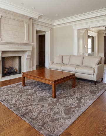 5' 9 x 8' Hand Knotted Darya Wool Rug