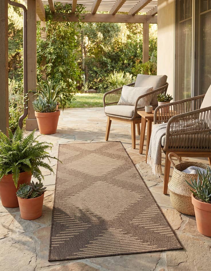 Detail image of  2' 9 x 8' Dunes Runner Rug