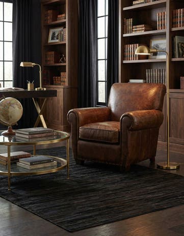 5' x 8' Cowhide Stocks Rug