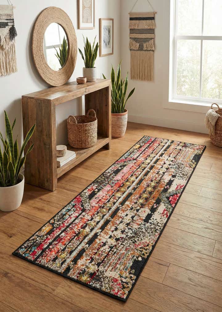 2' x 6' Easy-Clean Casablanca Indoor / Outdoor Runner Rug