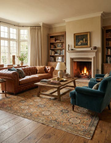 7' 7 x 10' 10 Arak Wool Rug