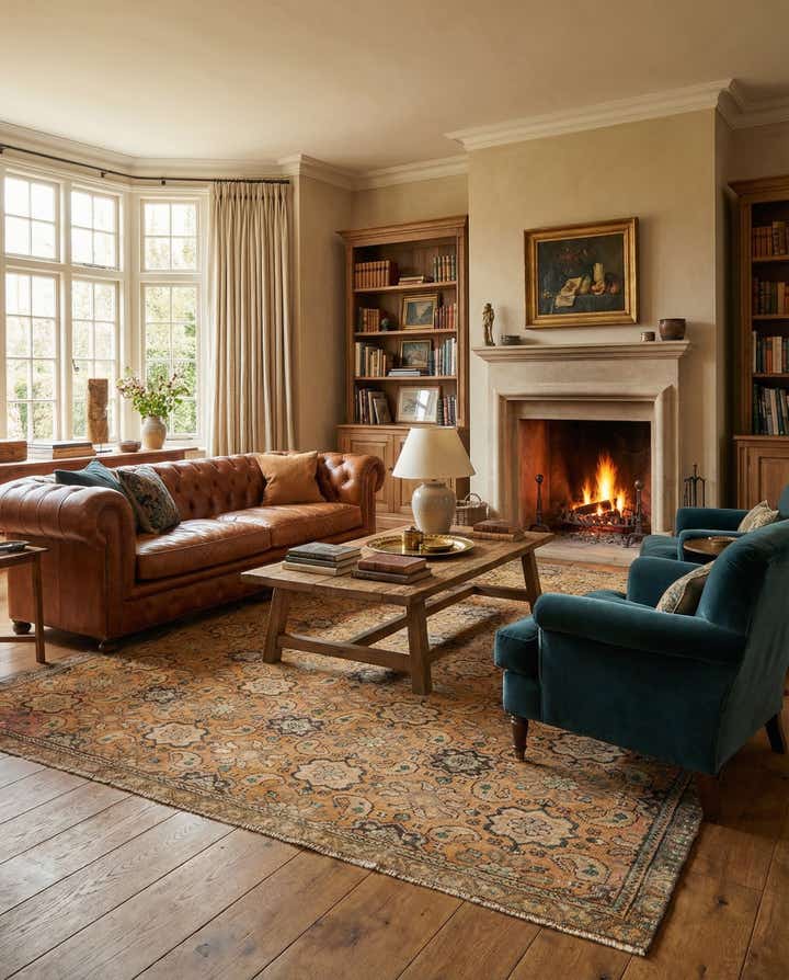 7' 7 x 10' 10 Arak Wool Rug