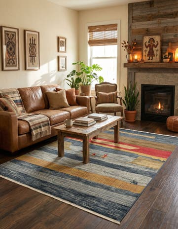 6' x 9' Kashkuli Gabbeh Rug