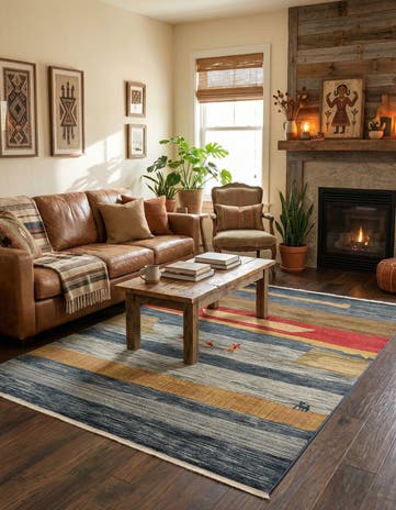 6' x 9' Kashkuli Gabbeh Rug