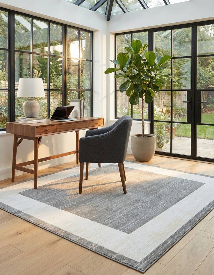 Detail image of Jill Zarin 7' 10 x 7' 10 Uptown Yorkville Square Rug