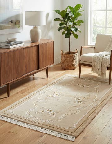 2' 9 x 4' 10 Hand Knotted Darya Wool Rug