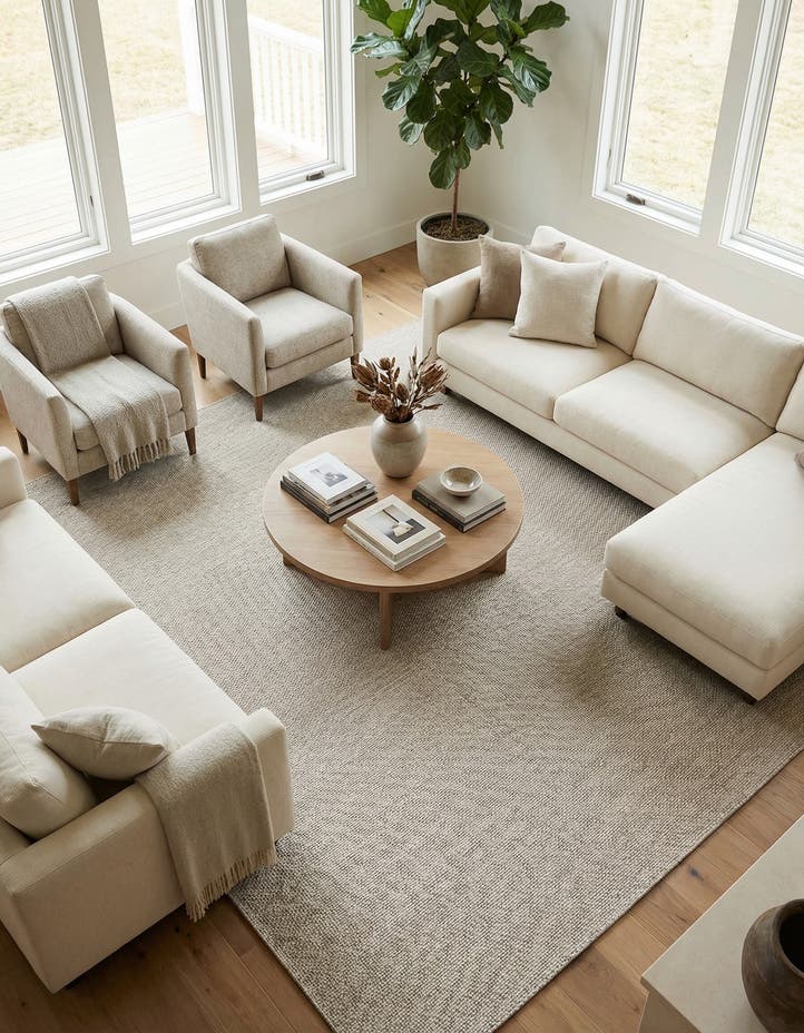 13' x 13' Easy-Clean Solid Indoor / Outdoor ...