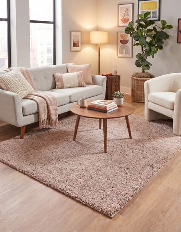 7' 10 x 7' 10 Jill Zarin Shaggy Chic Square Rug