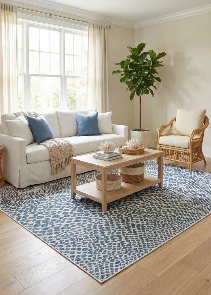 7' 10 x 11' Easy-Clean Jill Zarin Cape Town Indoor / Outdoor Rug