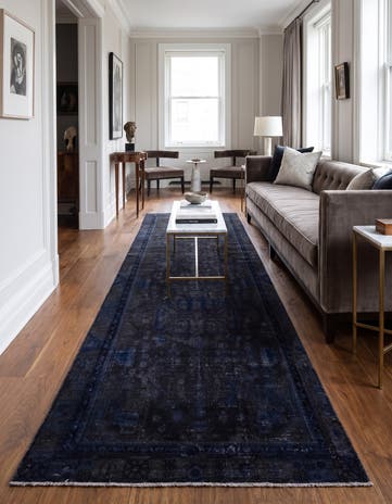 4' 10 x 8' 9 Hand Knotted Ultra Vintage Persian Wool Rug