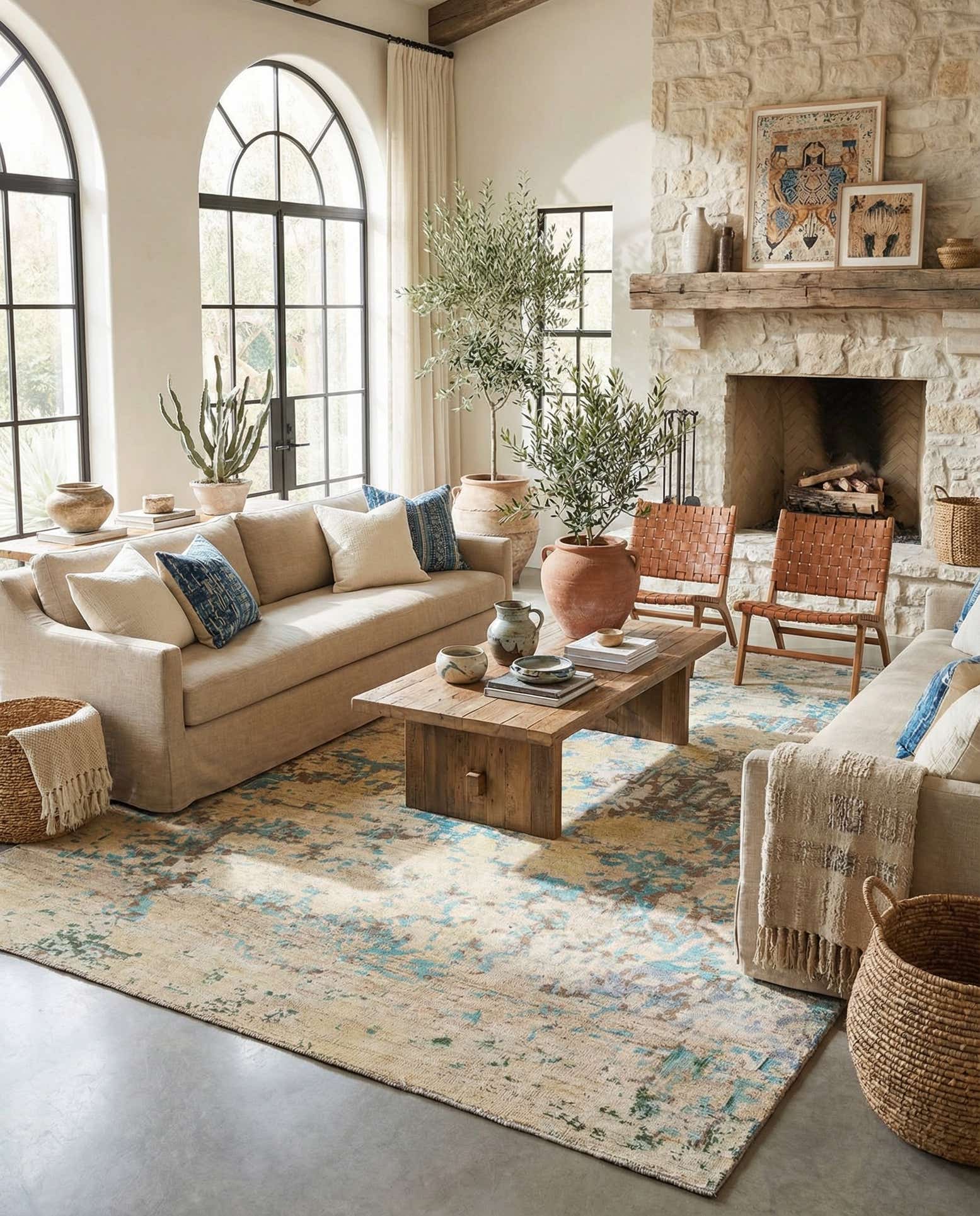 10' 3 x 14' 1 Hand Knotted Moroccan Wool Rug