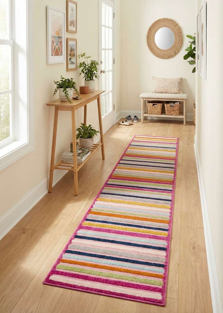 2' x 10' Easy-Clean Aruba Indoor / Outdoor Runner Rug