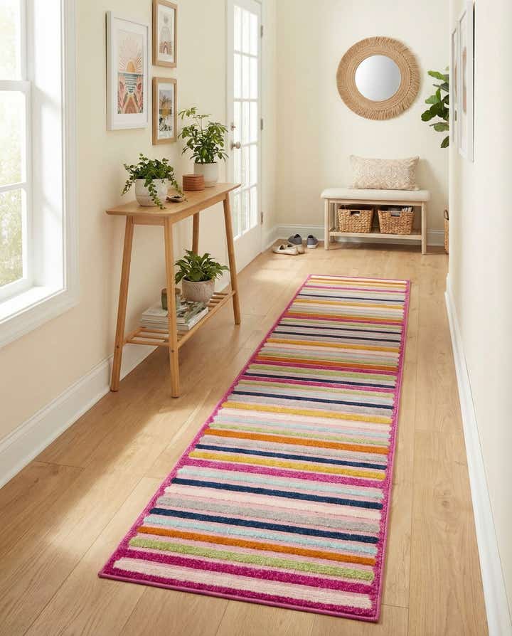 2' x 10' Easy-Clean Aruba Indoor / Outdoor Runner Rug