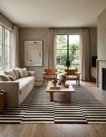 8' 1 x 11' Hand Woven Kilim Modern Wool Rug