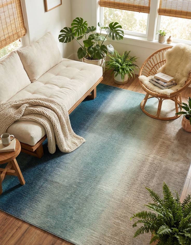 Detail image of 9' x 12' 2  Washable Casablanca Rug