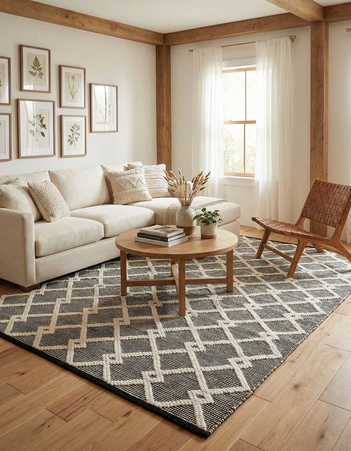 5' 1 x 8' Hand Knotted Jill Zarin Dorset Rug