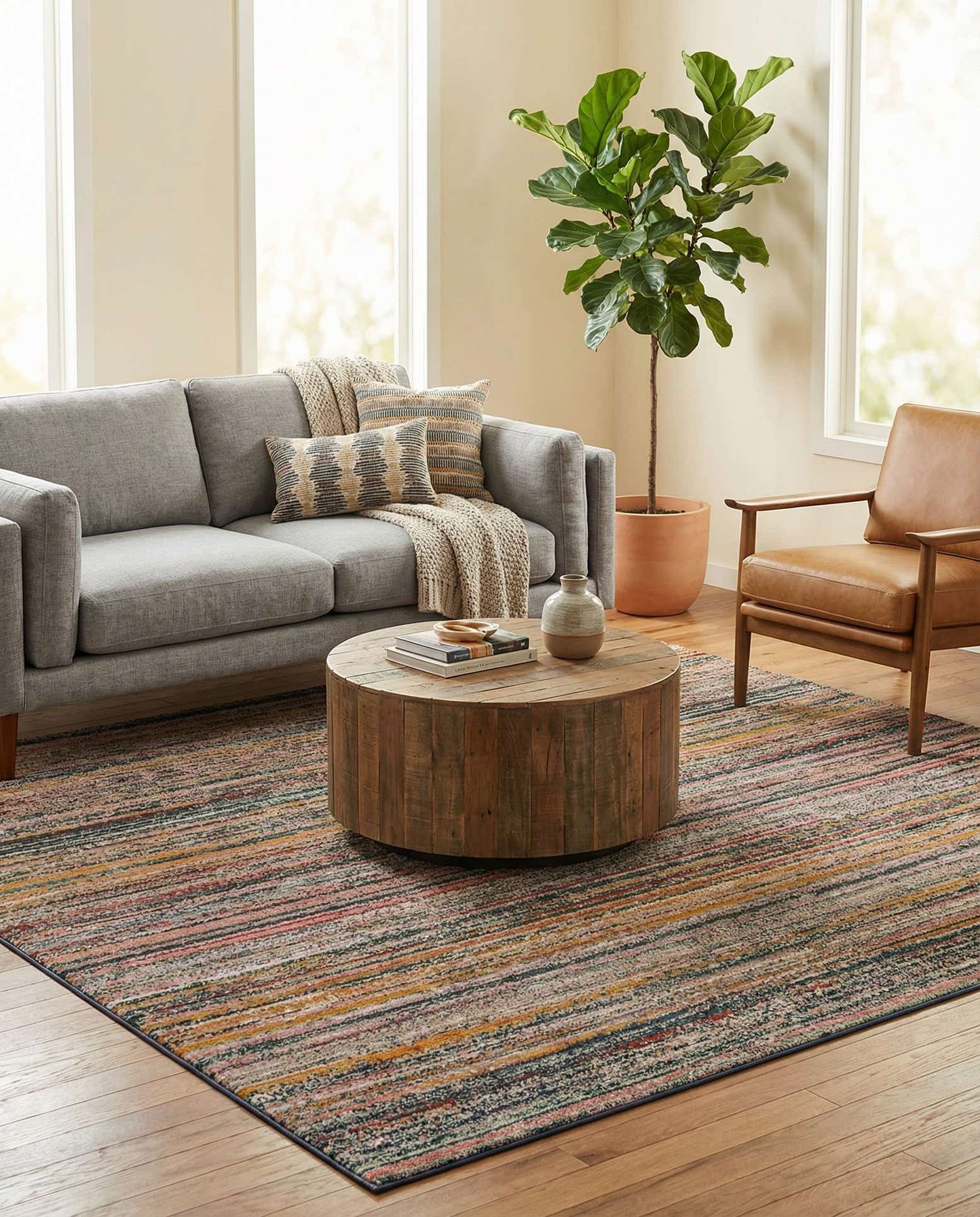 7' 10 x 7' 10 Gemstone Square Rug