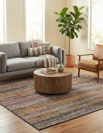 7' 10 x 7' 10 Gemstone Square Rug