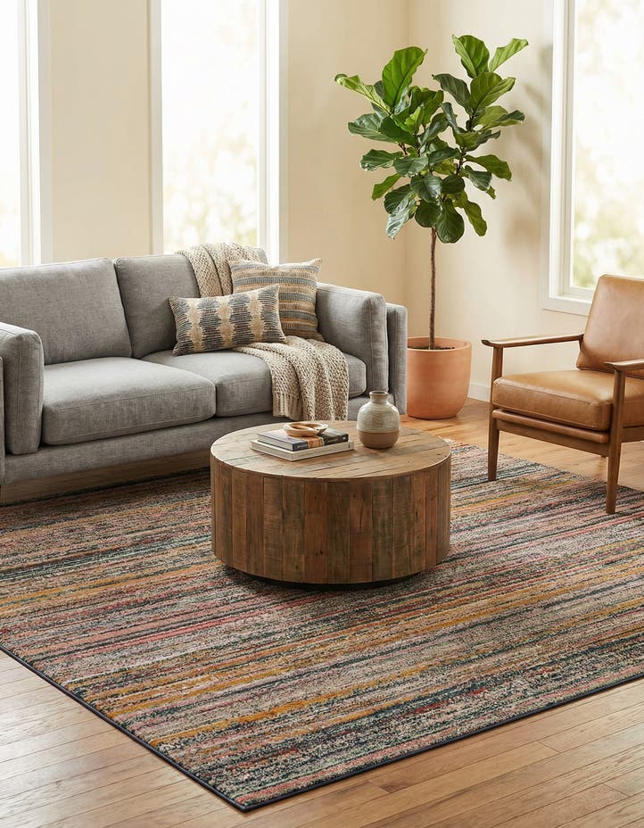 7' 10 x 7' 10 Gemstone Square Rug