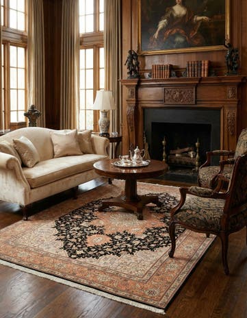 5' 1 x 6' 6 Tabriz Rug