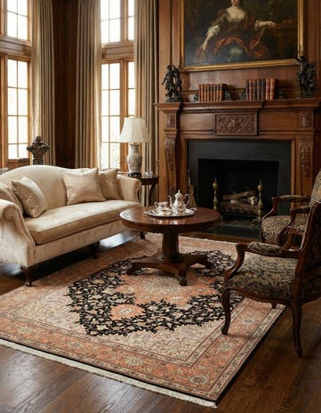 5' 1 x 6' 6 Tabriz Rug