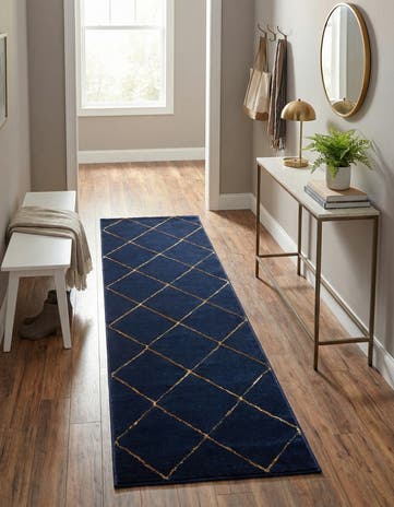 2' x 6' Vogue Geo Runner Rug