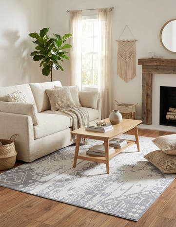 5' 3 x 7' 7 Washable Timeless Rug