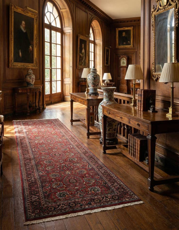 Detail image of  2' 7 x 9' 11 Bidjar Wool Runner Rug