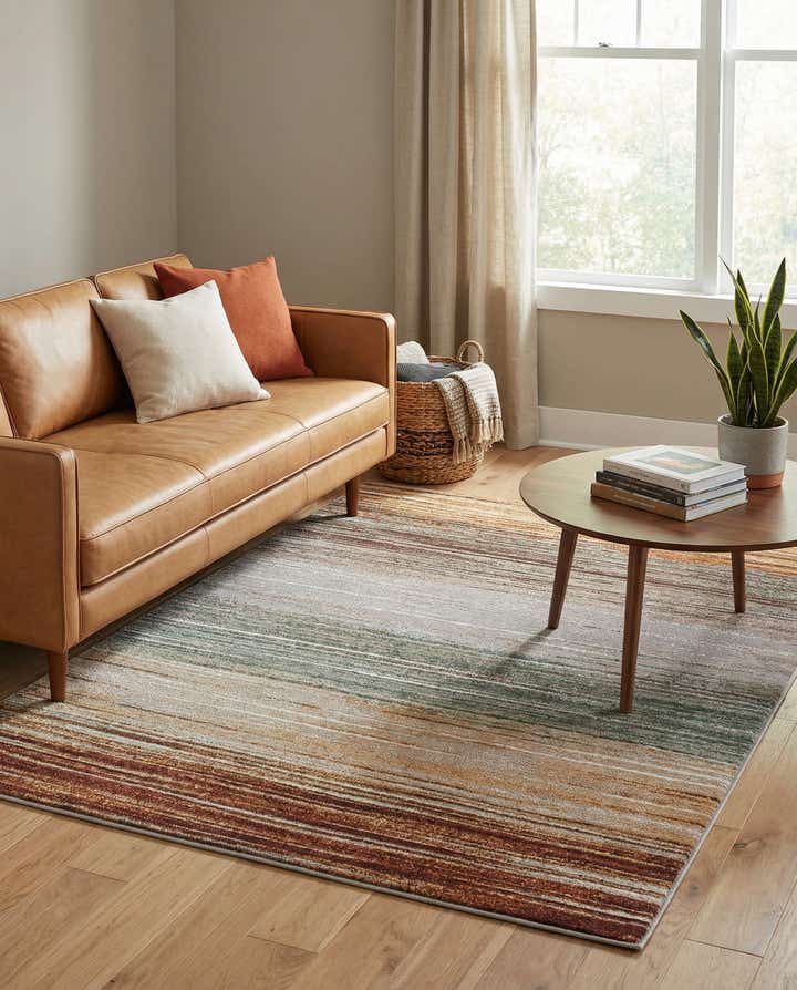 4' x 6' Easy-Clean Modern Indoor / Outdoor Rug