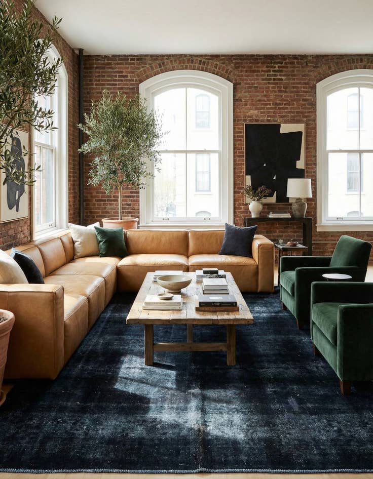 Detail image of 8' 2 x 12' 3  Hand Knotted Ultra Vintage Persian Wool Rug