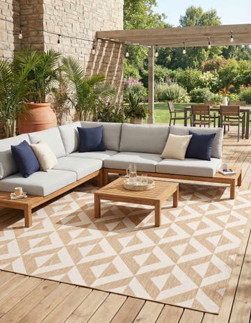 9' x 12' Easy-Clean Jill Zarin Napa Indoor / Outdoor Rug