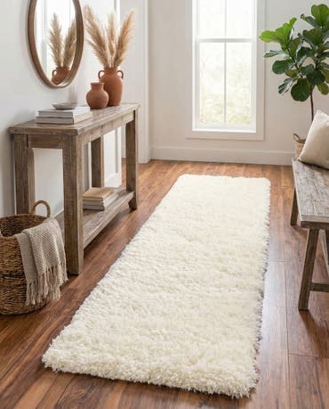  2' 7 x 13' Infinity Shag Runner Rug