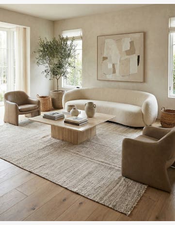 8' 3 x 9' 4 Hand Woven Kilim Modern Wool Rug