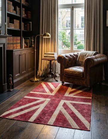 4' x 5' 10 Hand Knotted Ultra Vintage Persian Wool Rug
