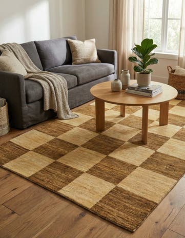 4' 2 x 6' 5 Hand Knotted Modern Ziegler Oriental Rug